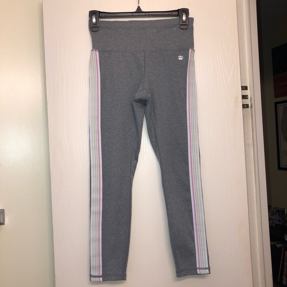 Juicy Couture Sport Gray Athletic Leggings Size S